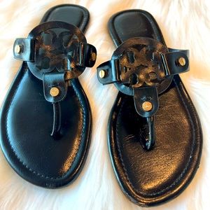 Tory Burch Miller Sandals in Perfect Black